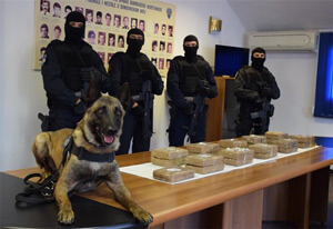 K9 Cop Magazine | Croatia: Police Dog Johnny Sniffs Out Cocaine Worth ...